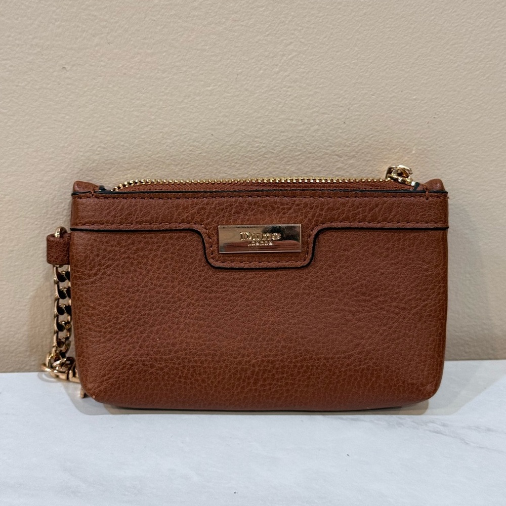🔥Dune London Brown Leather Coin Bag EC🔥